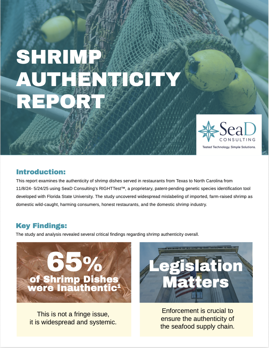 2025 Eight-State Shrimp Authenticity Study Cover Thumbnail